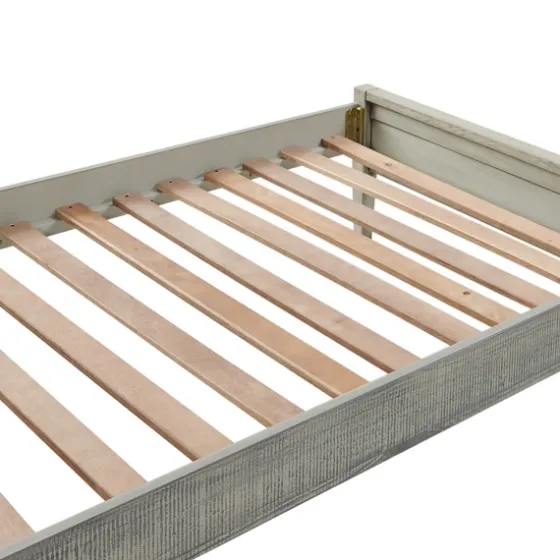 Rustic Gray Pine Panel Twin Bed Frame-Kirkland's Home Best Sale