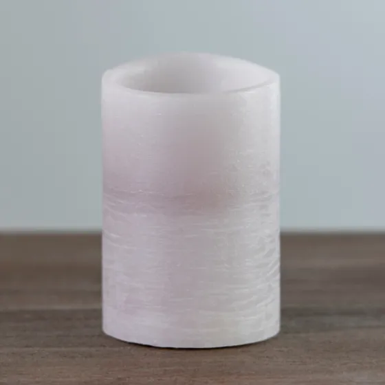 Rustic Led Pillar Candle, 4X6 In.-Kirkland's Home Sale