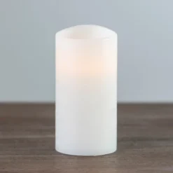 Rustic Led Pillar Candle, 3X6 In.-Kirkland's Home Fashion