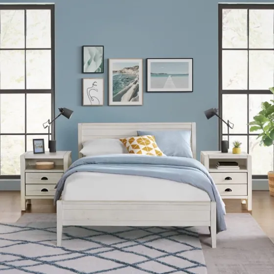 Rustic Pine Panel 3-Pc. Full Bedroom Set-Kirkland's Home Fashion