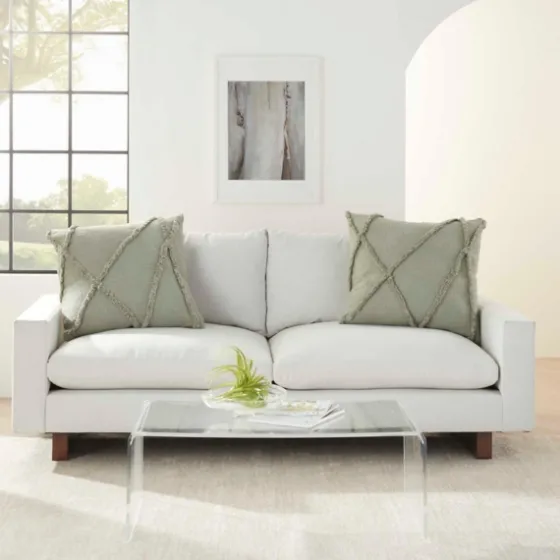 Sage Tufted Diamond 2-Pc. Pillows, 24 In.-Kirkland's Home Cheap