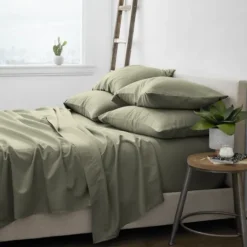 Sage Ultra Soft 6-Pc. Queen Sheet Set-Kirkland's Home Outlet