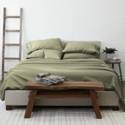 Sage Ultra Soft 6-Pc. Queen Sheet Set-Kirkland's Home Outlet