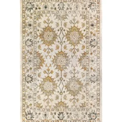 Sand Botanical Hannah Indoor/Outdoor Rug, 7X9-Kirkland's Home Discount