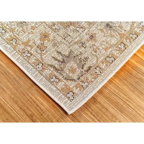 Sand Botanical Hannah Indoor/Outdoor Rug, 7X9-Kirkland's Home Discount