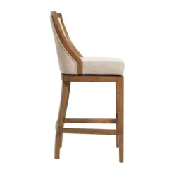 Sandy Beige Swivel Square Bar Stool-Kirkland's Home Cheap