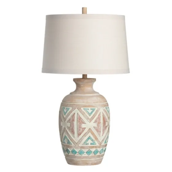 Santa Fe Carved Motif Table Lamp-Kirkland's Home New