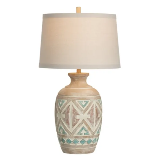 Santa Fe Carved Motif Table Lamp-Kirkland's Home New