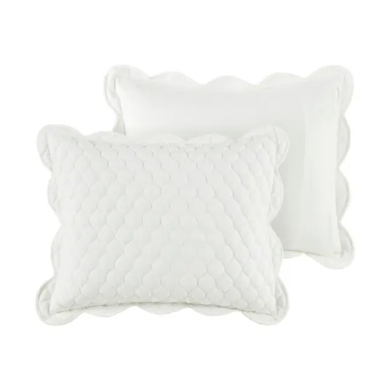 Scalloped Crinkle 3-Pc. Cali King Quilt Set-Kirkland's Home Online