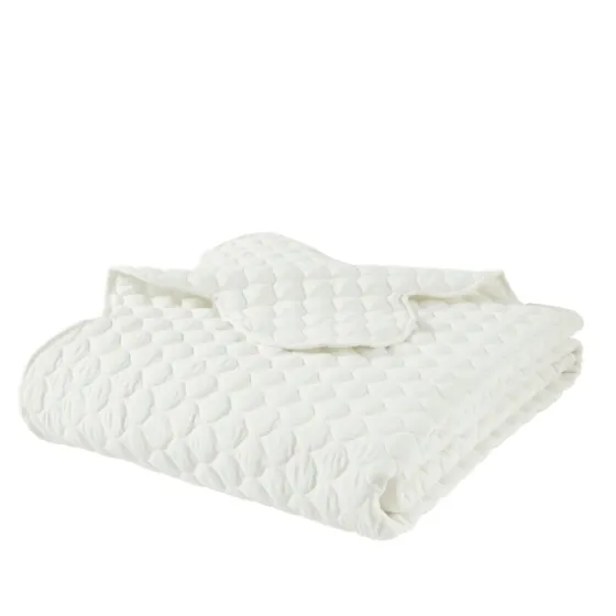 Scalloped Crinkle 3-Pc. Full/Queen Quilt Set-Kirkland's Home New