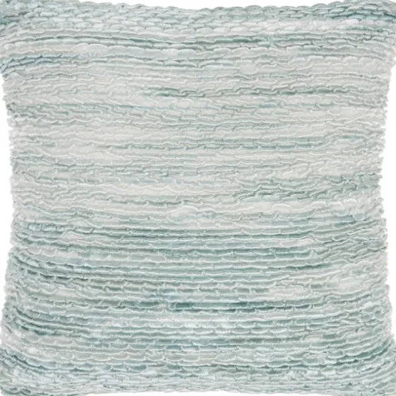 Seafoam Ribbon Loops Pillow-Kirkland's Home Flash Sale