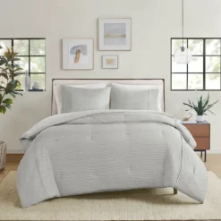 Seersucker 3-Pc. Cali King Comforter Set-Kirkland's Home Clearance