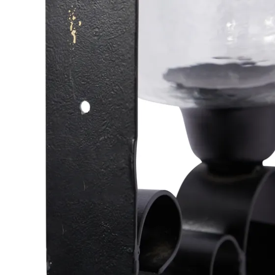 Shayne Black Iron Scroll Sconce-Kirkland's Home Shop