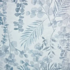 Sheer Blue Botanical Curtain Panel Set, 84 In.-Kirkland's Home Cheap