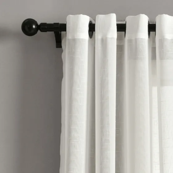 Sheer Grommet Curtain Panel Set, 84 In.-Kirkland's Home Flash Sale