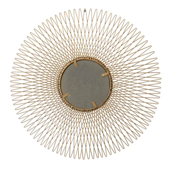 Shining Golden Sunburst 3-Pc. Wall Mirror Set-Kirkland's Home New