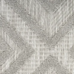 Silver Diamond Outdoor Area Rug, 6X9-Kirkland's Home Best Sale