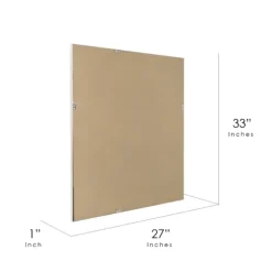 Silver Textured Chrome Framed Wall Mirror-Kirkland's Home Fashion