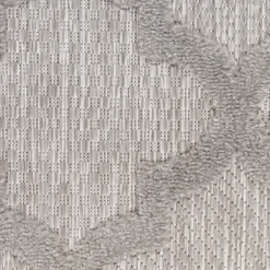 Silver Trellis Indoor/Outdoor Area Rug, 6X9-Kirkland's Home Best Sale