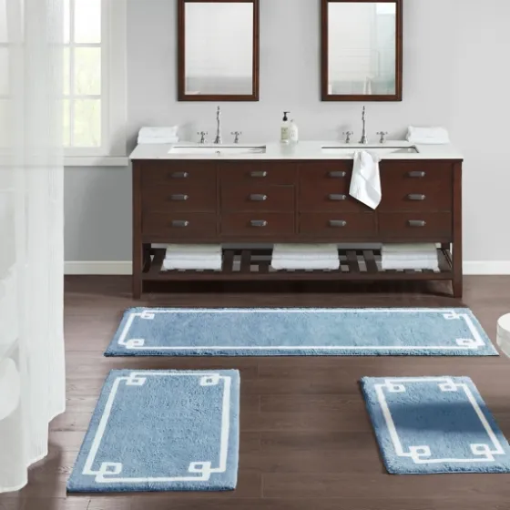 Simple Trim Cotton Tufted Bath Mat, 72 In.-Kirkland's Home Fashion