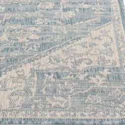 Sky Medallion Lava Indoor/Outdoor Area Rug, 5X7-Kirkland's Home New