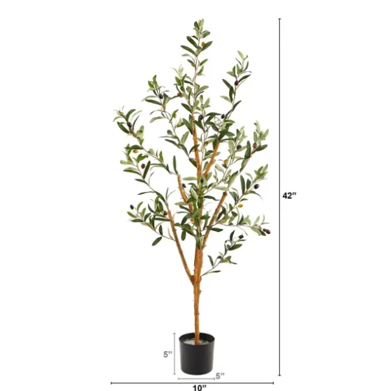 Slender Olive Branch Tree In Nursery Planter-Kirkland's Home Cheap