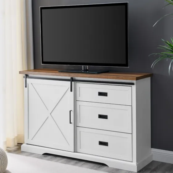 Sliding Door And 3-Drawer Sideboard-Kirkland's Home Best Sale