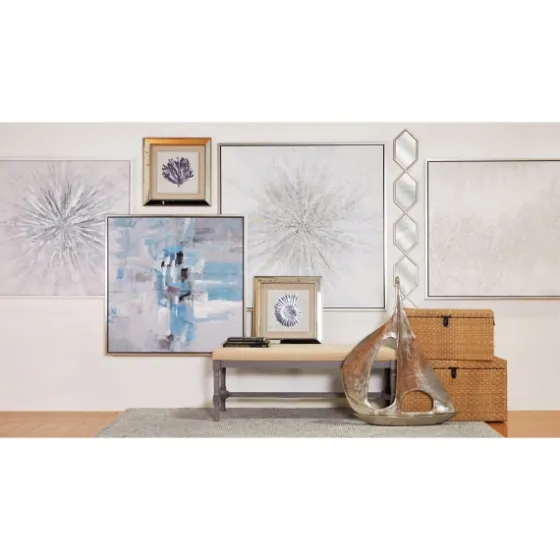 Slim Stacked Hexagons Wall Mirror-Kirkland's Home Outlet