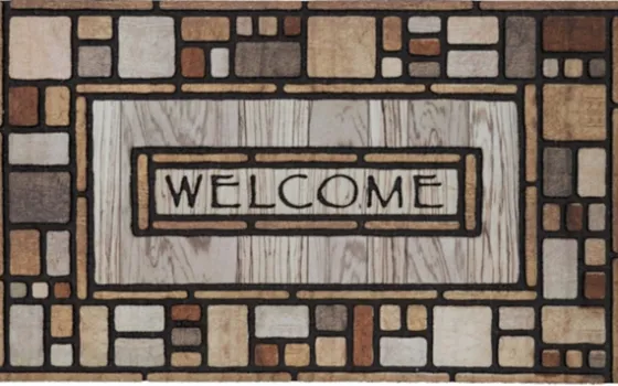 Small Drifted Nature Welcome Doormat-Kirkland's Home Shop