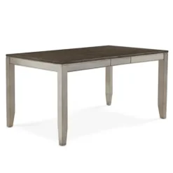 Smoked Alabaster And Honey Wood Dining Table-Kirkland's Home Cheap