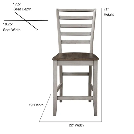 Smoky Alabaster Wooden 9-Pc. Dining Set-Kirkland's Home Discount