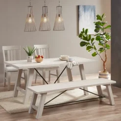 Sofia White High Back Dining Chairs, Set Of 2-Kirkland's Home Cheap