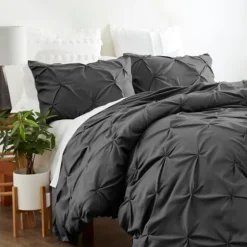 Soft Pinched 3-Pc. Twin Duvet Cover Set-Kirkland's Home Sale