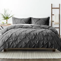 Soft Pinched 3-Pc. Twin Duvet Cover Set-Kirkland's Home Sale
