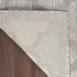 Soft Silver Trellis Outdoor Area Rug, 4X6-Kirkland's Home Hot