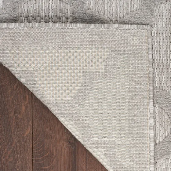 Soft Silver Trellis Outdoor Area Rug, 4X6-Kirkland's Home Hot