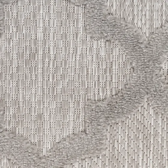 Soft Silver Trellis Outdoor Area Rug, 4X6-Kirkland's Home Hot
