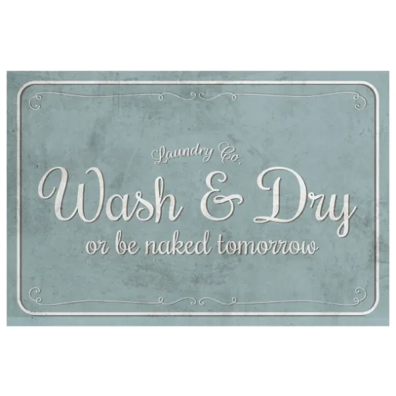Soft Wash And Dry Laundry Floor Mat, 24X36-Kirkland's Home New