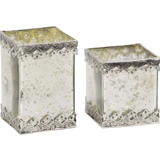 Speckled 2-Pc. Candle Holder Set-Kirkland's Home Fashion