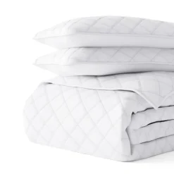 Stitched Diamond 3-Pc. King Quilt Set-Kirkland's Home Clearance