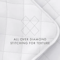 Stitched Diamond 3-Pc. King Quilt Set-Kirkland's Home Clearance