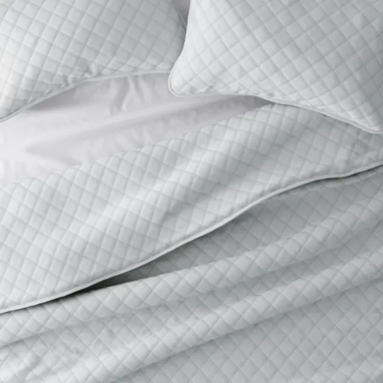 Stitched Diamond 3-Pc. Queen Quilt Set-Kirkland's Home Sale