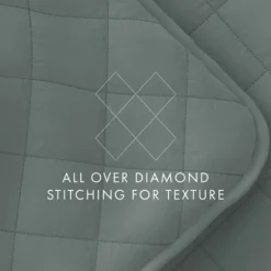 Stitched Diamond 2-Pc. Twin Quilt Set-Kirkland's Home Clearance