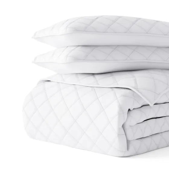 Stitched Diamond 2-Pc. Twin Quilt Set-Kirkland's Home Discount