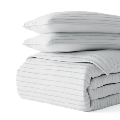 Stitched Stripes 3-Pc. King Quilt Set-Kirkland's Home Outlet