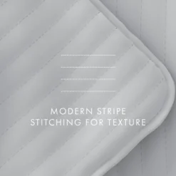 Stitched Stripes 3-Pc. King Quilt Set-Kirkland's Home Outlet