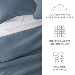 Stitched Stripes 3-Pc. King Quilt Set-Kirkland's Home Online
