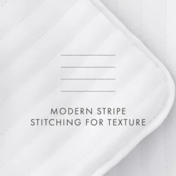 Stitched Stripes 3-Pc. King Quilt Set-Kirkland's Home Shop