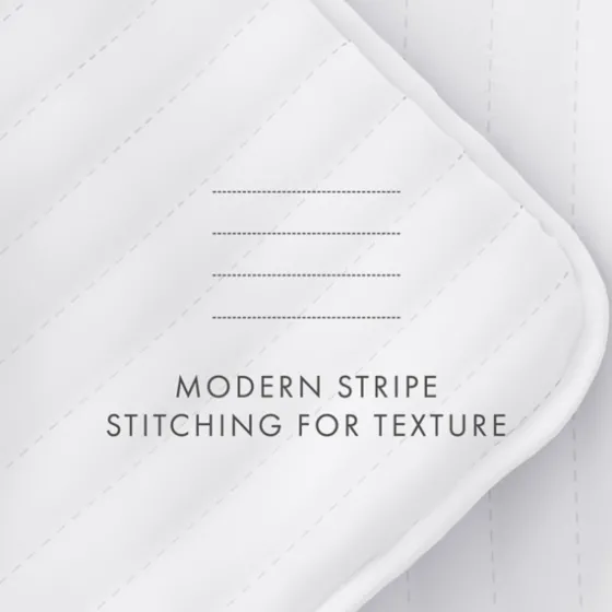 Stitched Stripes 3-Pc. King Quilt Set-Kirkland's Home Shop
