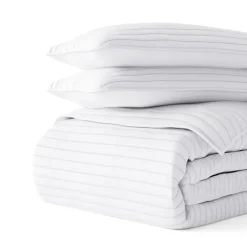 Stitched Stripes 3-Pc. Queen Quilt Set-Kirkland's Home Fashion